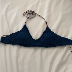 Knit bathing suit top!